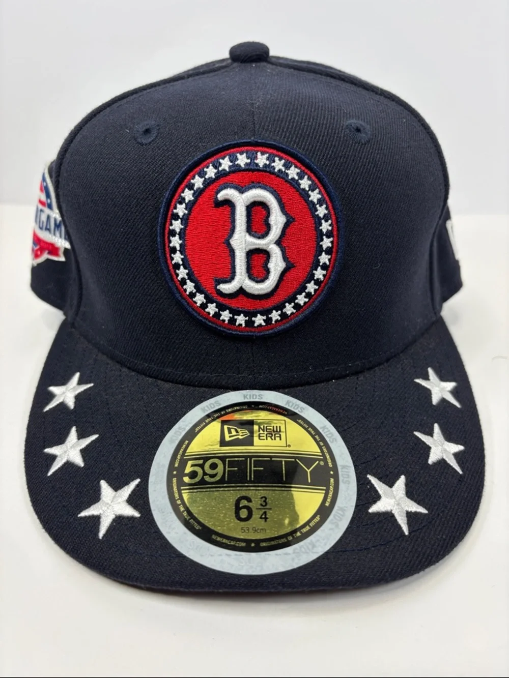 Boston Red Sox Youth Hat Cap 59fifty Fitted New Era 2017 All-Star size 6 3/4